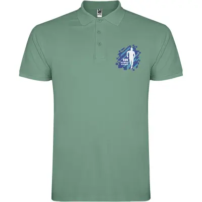 Polo da uomo STAR 200 g/m² promozionale con logo - Immagine 58