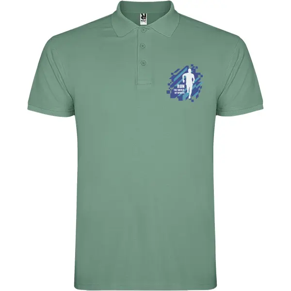 Polo da uomo STAR 200 g/m² promozionale con logo - Immagine 58