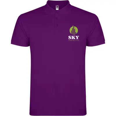 Polo da uomo STAR 200 g/m² promozionale con logo - Immagine 78