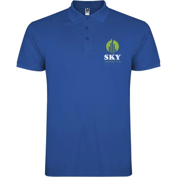 Polo da uomo STAR 200 g/m² promozionale con logo - Immagine 98