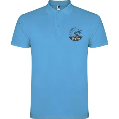 Polo da uomo STAR 200 g/m² promozionale con logo - Immagine 102