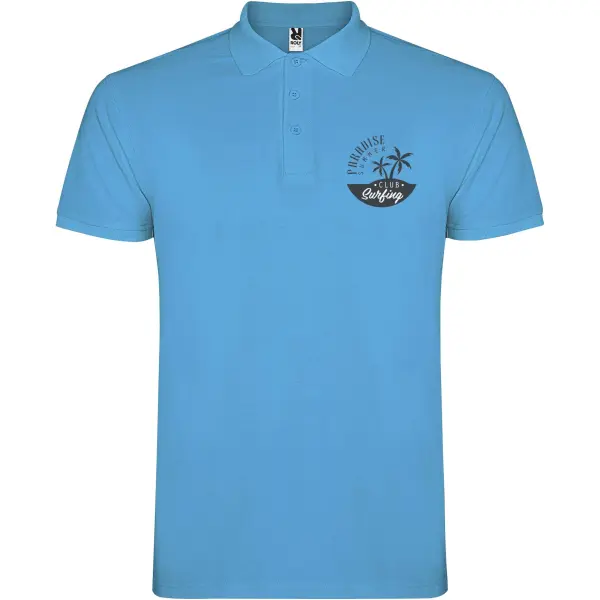 Polo da uomo STAR 200 g/m² promozionale con logo - Immagine 102
