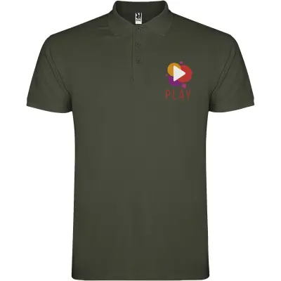 Polo da uomo STAR 200 g/m² promozionale con logo - Immagine 106