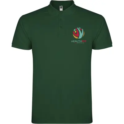 Polo da uomo STAR 200 g/m² promozionale con logo - Immagine 110