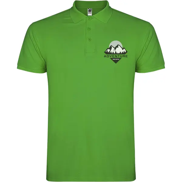 Polo da uomo STAR 200 g/m² promozionale con logo - Immagine 114