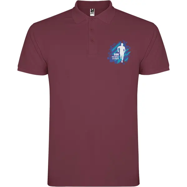 Polo da uomo STAR 200 g/m² promozionale con logo - Immagine 126