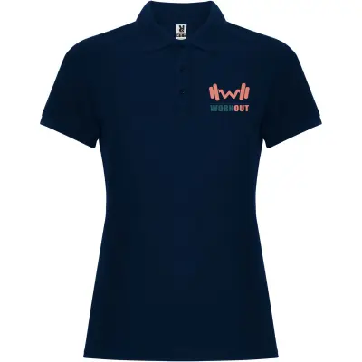 Polo donna PEGASO Premium 220 g/m² con stampa del tuo logo - Immagine 7