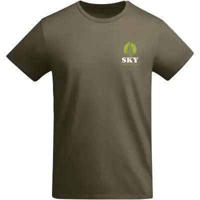 T-shirt uomo BREDA in cotone biologico 175 g/m² con stampa logo - Immagine 45