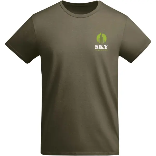 T-shirt uomo BREDA in cotone biologico 175 g/m² con stampa logo - Immagine 45