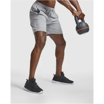 Pantaloncini sportivi unisex in maglia tinta unita - Immagine 3