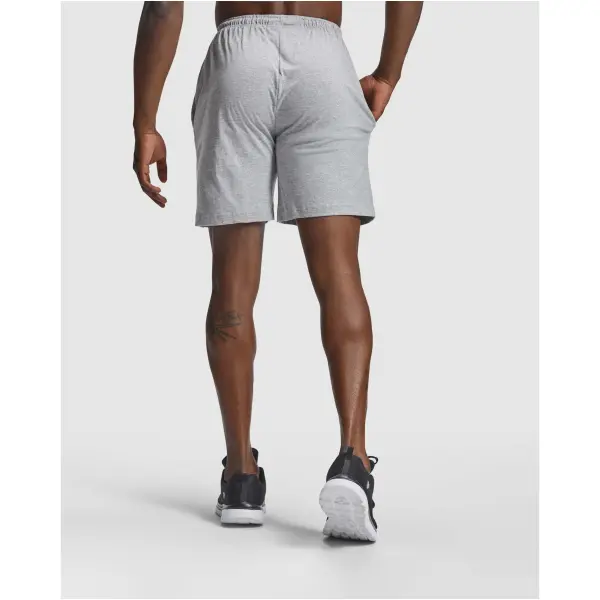 Pantaloncini sportivi unisex in maglia tinta unita - Immagine 5