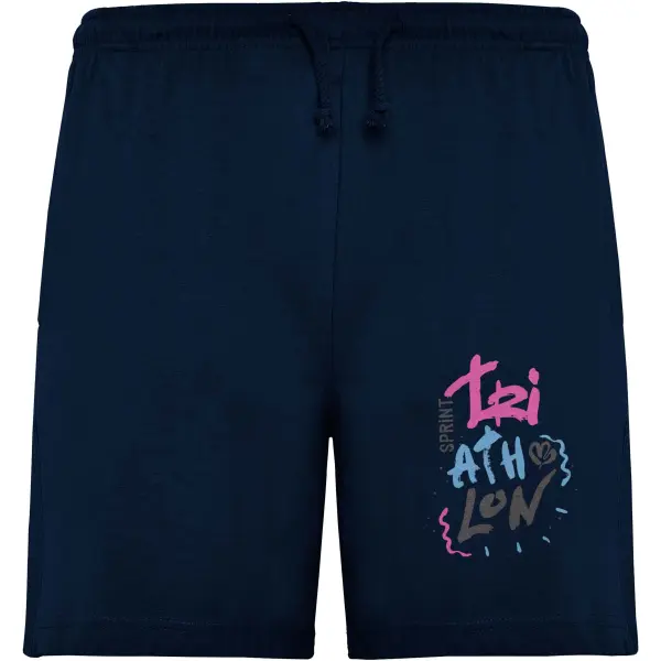 Pantaloncini sportivi unisex in maglia tinta unita - Immagine 7