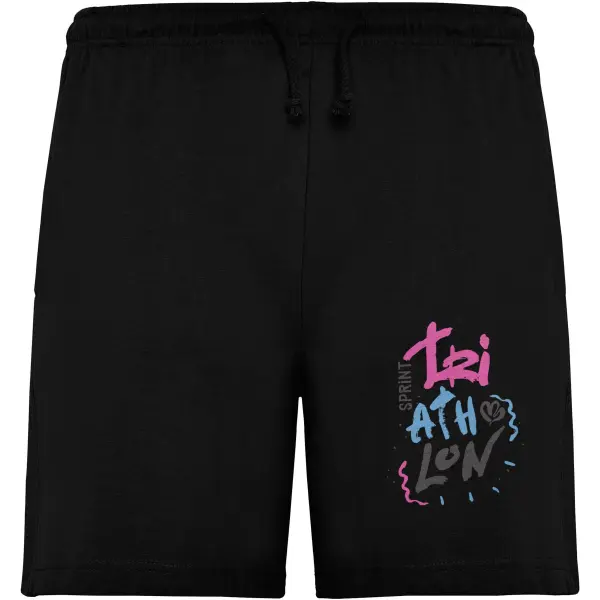 Pantaloncini sportivi unisex in maglia tinta unita - Immagine 10
