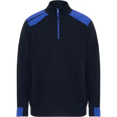 Maglione a mezza zip da uomo 280 g/m² MAVERICK con stampa logo - Immagine 2