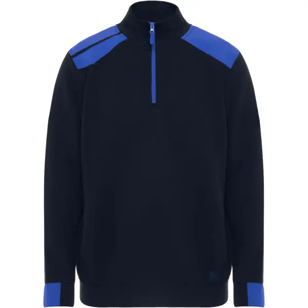 Maglione a mezza zip da uomo 280 g/m² MAVERICK con stampa logo - Immagine 2