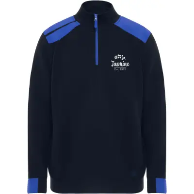 Maglione a mezza zip da uomo 280 g/m² MAVERICK con stampa logo - Immagine 5