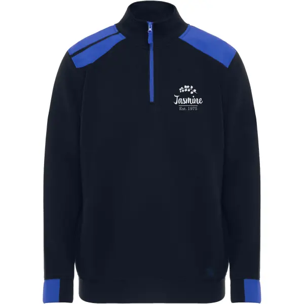 Maglione a mezza zip da uomo 280 g/m² MAVERICK con stampa logo - Immagine 5
