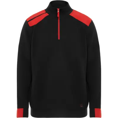 Maglione a mezza zip da uomo 280 g/m² MAVERICK con stampa logo - Immagine 8