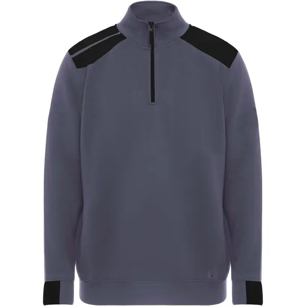 Maglione a mezza zip da uomo 280 g/m² MAVERICK con stampa logo - Immagine 13
