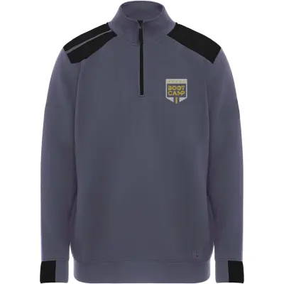 Maglione a mezza zip da uomo 280 g/m² MAVERICK con stampa logo - Immagine 15
