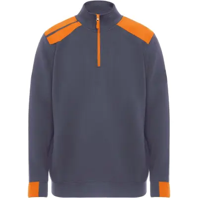 Maglione a mezza zip da uomo 280 g/m² MAVERICK con stampa logo - Immagine 17