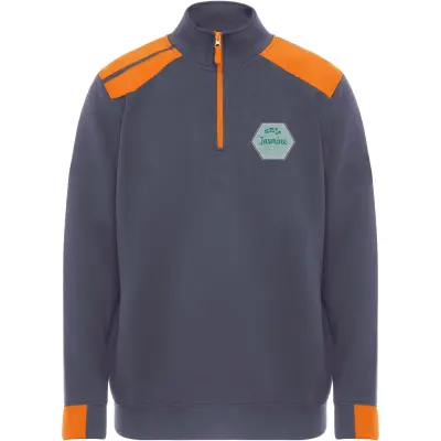 Maglione a mezza zip da uomo 280 g/m² MAVERICK con stampa logo - Immagine 19