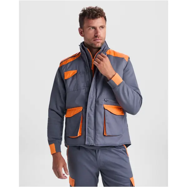 Gilet da lavoro ARMADA con più tasche e zip frontale - Immagine 3