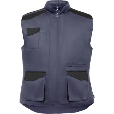 Gilet da lavoro ARMADA con più tasche e zip frontale - Immagine 13
