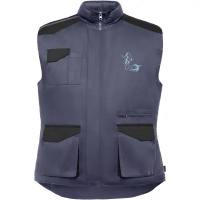 Gilet da lavoro ARMADA con più tasche e zip frontale - Immagine 15