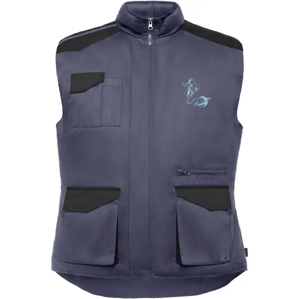 Gilet da lavoro ARMADA con più tasche e zip frontale - Immagine 15