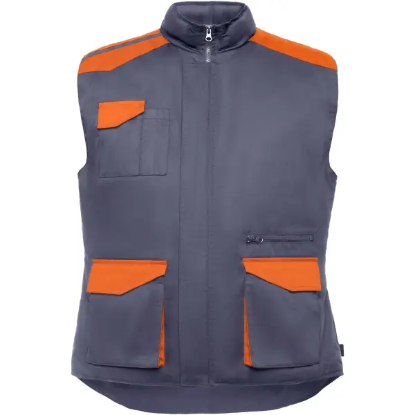 Gilet da lavoro ARMADA con più tasche e zip frontale - Immagine 18