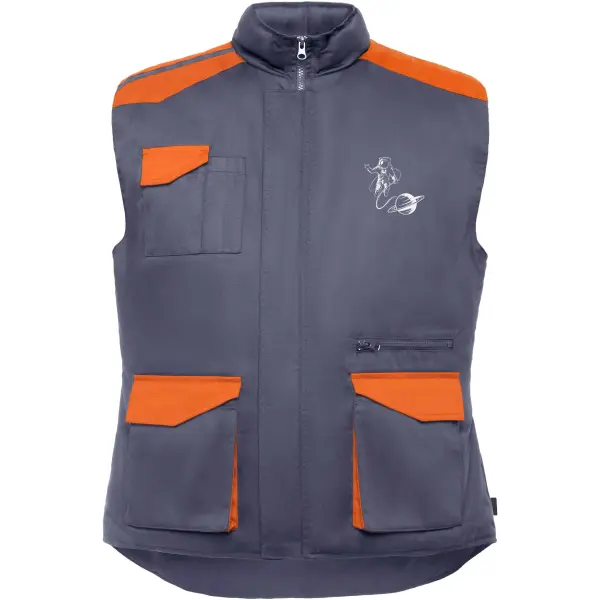 Gilet da lavoro ARMADA con più tasche e zip frontale - Immagine 20
