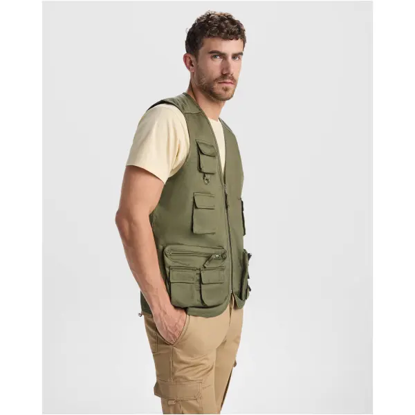 Gilet da lavoro VENERA con più tasche, scollo a V 200 g/m² - Immagine 3