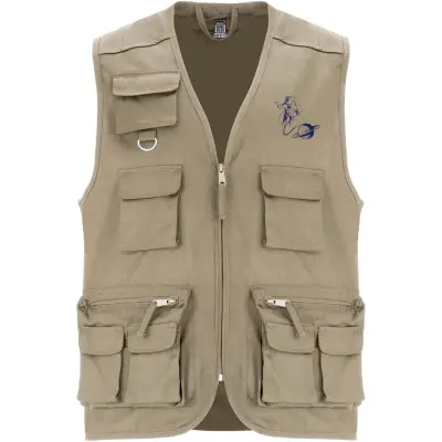 Gilet da lavoro VENERA con più tasche, scollo a V 200 g/m² - Immagine 7