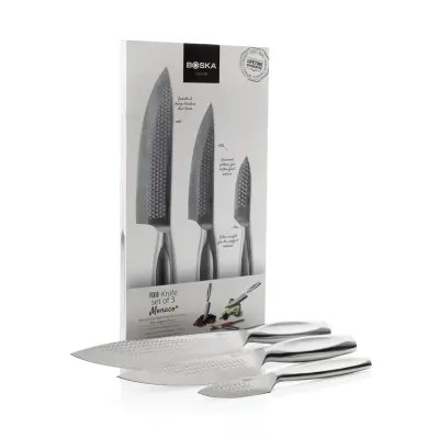 BOSKA Coltelli da cucina Monaco+, set di 3 pezzi - Immagine 4