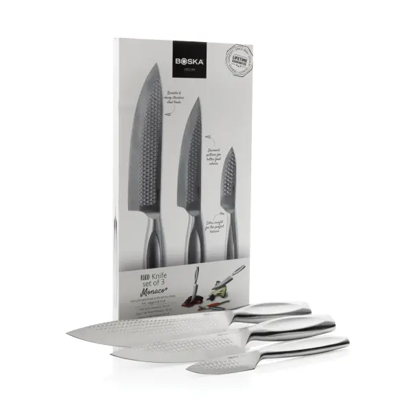 BOSKA Coltelli da cucina Monaco+, set di 3 pezzi - Immagine 4