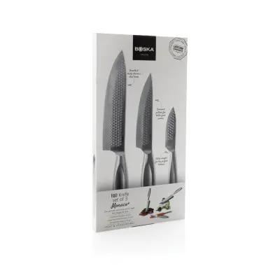 BOSKA Coltelli da cucina Monaco+, set di 3 pezzi - Immagine 5