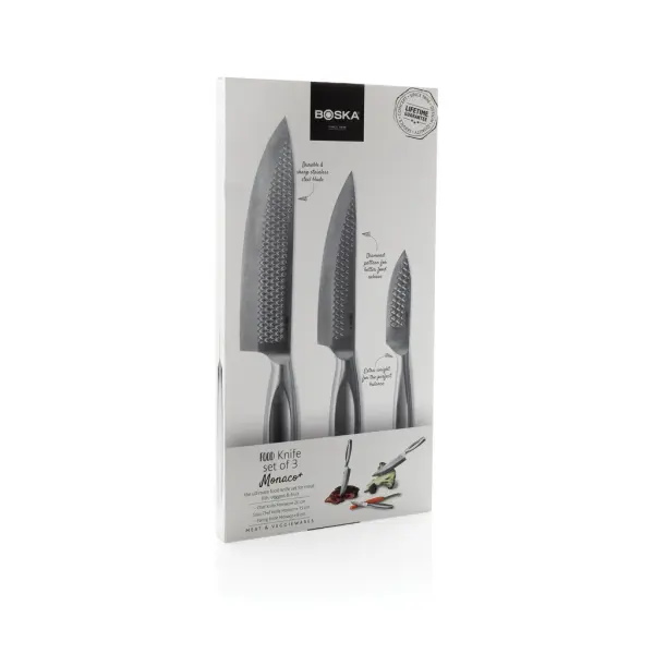BOSKA Coltelli da cucina Monaco+, set di 3 pezzi - Immagine 5