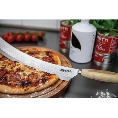 Coltello pizza e formaggi BOSKA OSLO+Nr.4 con stampa - Immagine 10