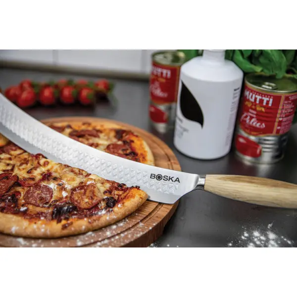 Coltello pizza e formaggi BOSKA OSLO+Nr.4 con stampa - Immagine 10