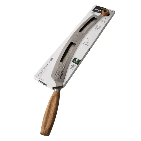 Coltello pizza e formaggi BOSKA OSLO+Nr.4 con stampa - Immagine 4