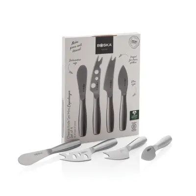 Set di coltelli da formaggio BOSKA Mini Copenhagen in acciaio inox - Immagine 4