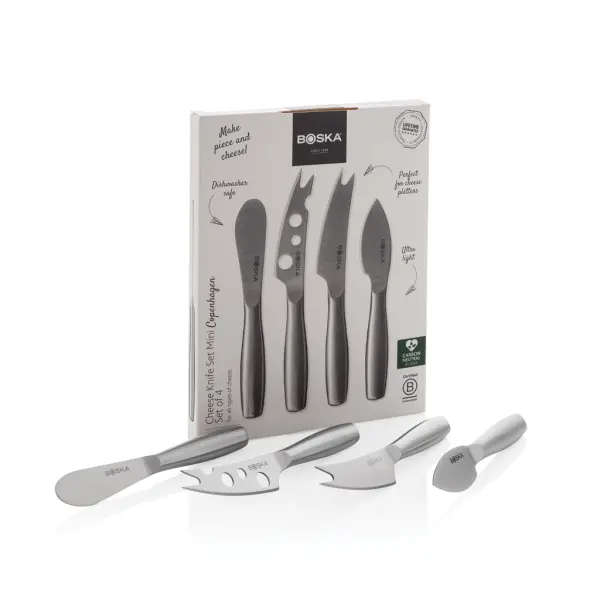 Set di coltelli da formaggio BOSKA Mini Copenhagen in acciaio inox - Immagine 4
