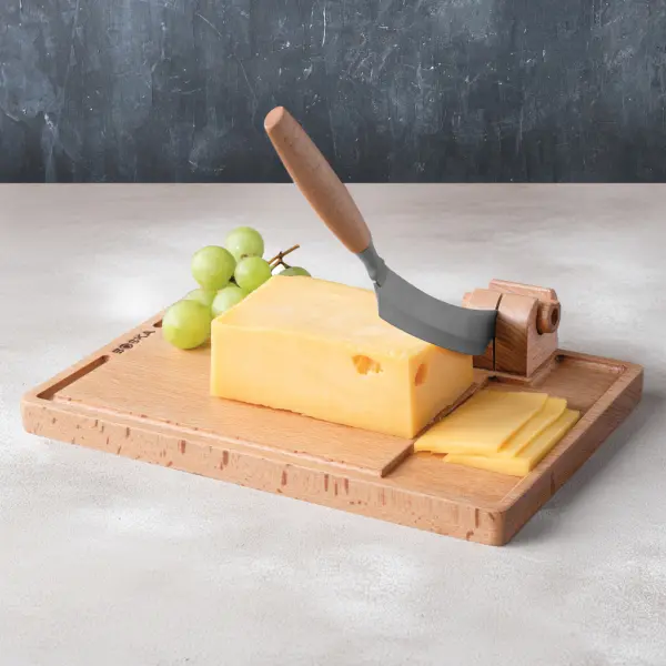 Tagliaformaggio LUMBERJACK con coltello integrato - Immagine 8