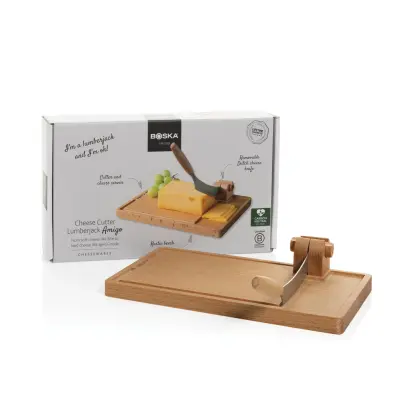 Tagliaformaggio LUMBERJACK con coltello integrato - Immagine 2