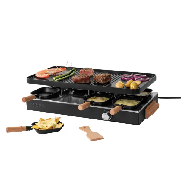 Raclette per 8 persone GOURMET PARTY con stampa - Immagine 1