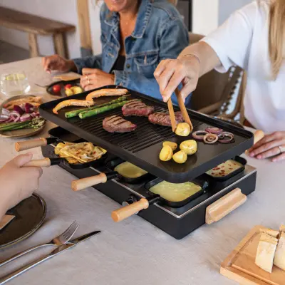 Raclette per 8 persone GOURMET PARTY con stampa - Immagine 6