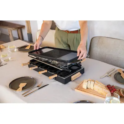 Raclette per 8 persone GOURMET PARTY con stampa - Immagine 7