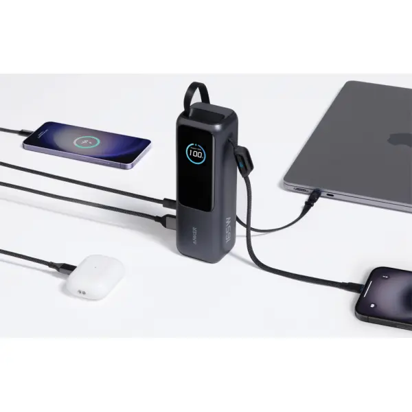 Powerbank Anker da 25.000 mAh 165W con cavo - Immagine 6