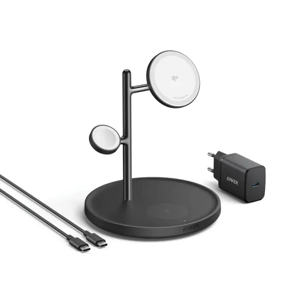 Caricatore wireless MAGGO 3-in-1 ANKER - Immagine 2